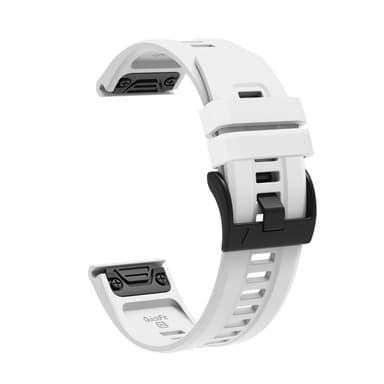 Silikonarmband för Garmin Fenix 7x Vit