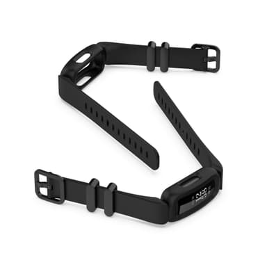 Silikonarmband för Fitbit Inspire 2, Fitbit Ace 3 Svart