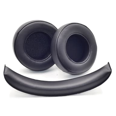 Öronkuddar och pannband för Motorola Pulse Escape Wireless Svart