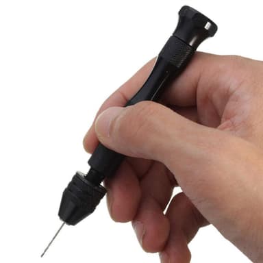 Verktygssats med Micro Spiralborr Svart