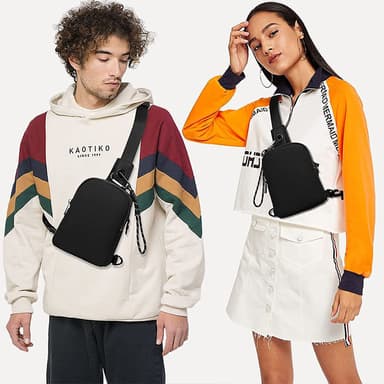 Outdoor Crossbody-Väska Svart