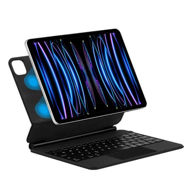 Skyddsfodral för iPad med Bluetooth-tangentbord Mörkgrå iPad Pro 11 M4