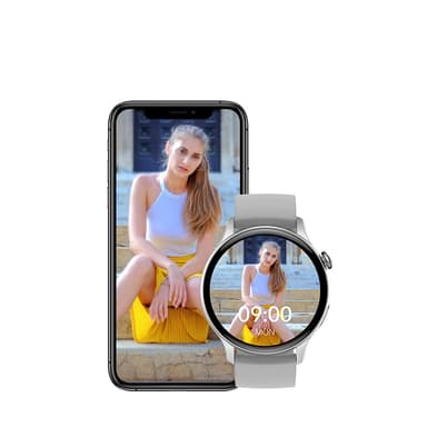 Smartwatch med Multisportlägen Silver