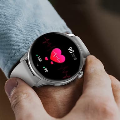 Smartwatch med Multisportlägen Silver