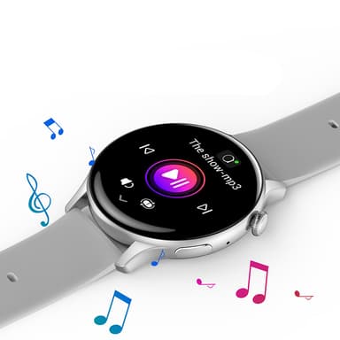 Smartwatch med Multisportlägen Silver