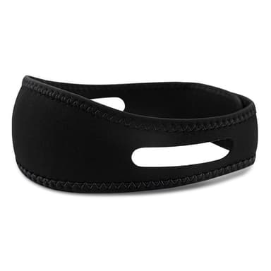 Snarkband - Hakband mot Snarkning Svart