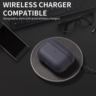 TPU Skyddsfodral för AirPods Pro/Pro 2 Svart Airpods Pro 2