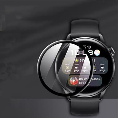 PMMA-kompositskydd med hetbockning för Huawei Watch 4 Pro