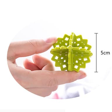 Tvättbollar som samlar upp ludd och hår 4-pack, Tvättboll för Tvättmas