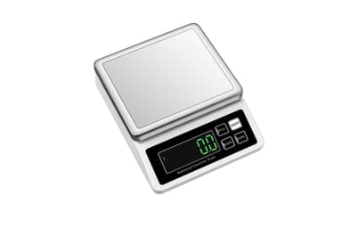 Elektronisk Digitalvåg Vit 10 kg/0,1 g