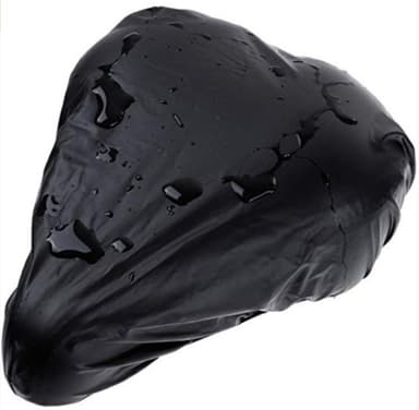 Vattentätt Cykelsadelskydd, 3-pack Svart XL