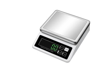 Elektronisk Digitalvåg Vit 10 kg/0,1 g
