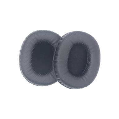 Öronkuddar i Proteinläder för Sony MDR-7506, MDR-V6, MDR-CD900ST Svart