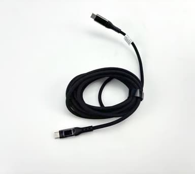 USB-C PD Snabbladdningskabel 100 W Svart 3 m