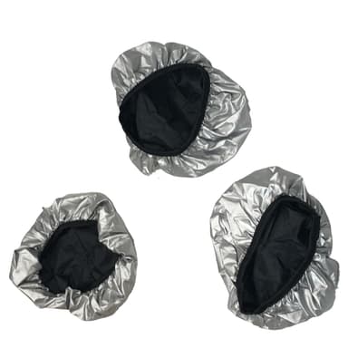 Vattentätt Cykelsadelskydd, 3-pack Svart XL