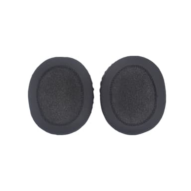 Öronkuddar i Proteinläder för Sony MDR-7506, MDR-V6, MDR-CD900ST Svart