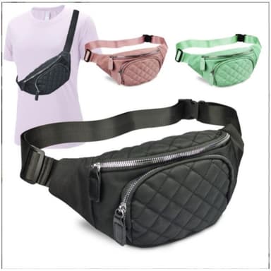 Crossbody-väska i nylon för kvinnor