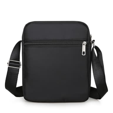 Crossbody-väska i Nylon för Män Fyra dragkedjor