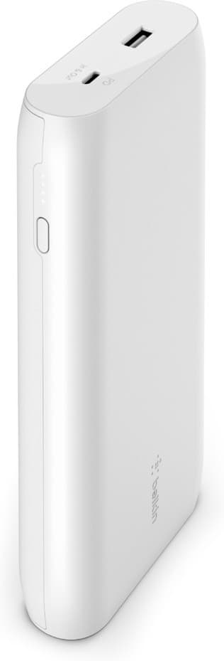 Belkin USB-C Power Bank 20K - strömkälla, 20 000 mAh, vit