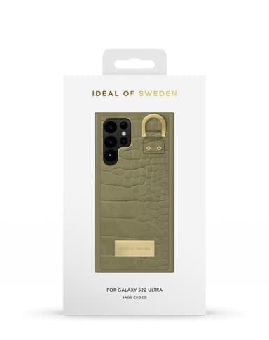 Atelier Case Galaxy S22 Ultra Sage Croco