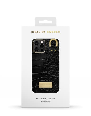 Atelier Case iPhone 12 / 12 Pro Black Croco
