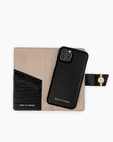 Cora Phone Wallet Galaxy S22 Ultra Jet Black Croco