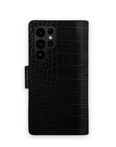 Cora Phone Wallet Galaxy S22 Ultra Jet Black Croco