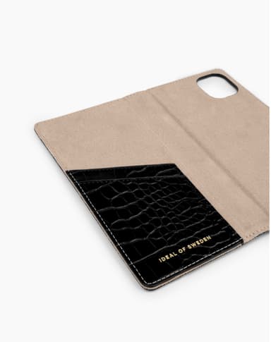 Cora Phone Wallet Galaxy S22 Ultra Jet Black Croco
