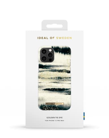 Printed Case iPhone 12 Pro Max Golden Tie Dye