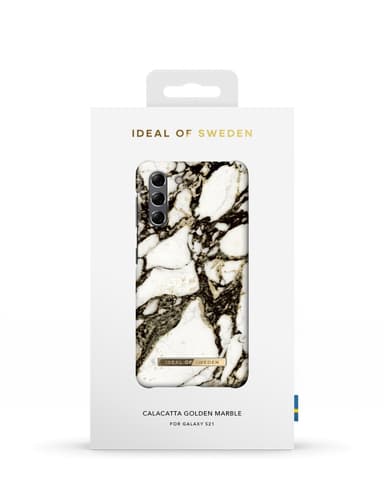 Printed Case Galaxy S21 Calacatta Golden Marble