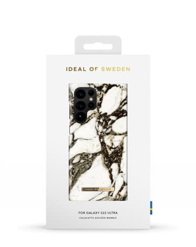 Printed Case Galaxy S22 Ultra Calcatta Golden Marble
