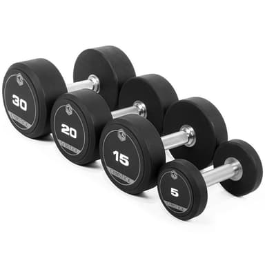 Gymstick Pro TPU Dumbbell - Single, Hantlar Gummi 25 kg