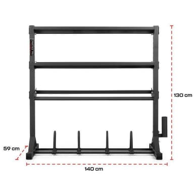 Gymstick Multi Storage Rack, Ställning viktskivor