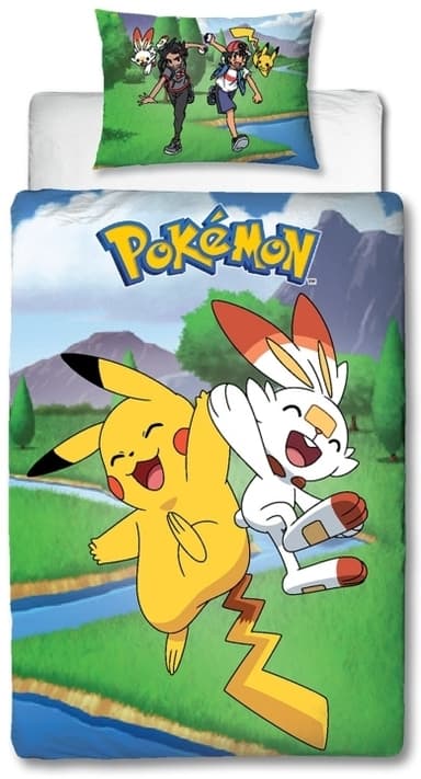 Pokémon Sänglinne - Vuxen Storlek 140 x 200 cm - Pokemon (POK418)