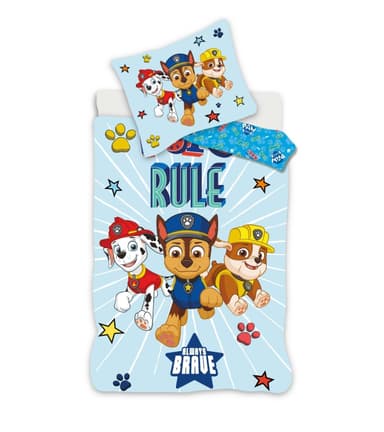 Paw Patrol Sänglinne - Juniorstorlek 100x140 cm Paw Patrol