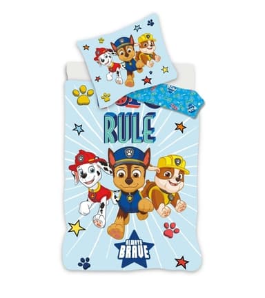 Paw Patrol Sänglinne - Juniorstorlek 100x140 cm Paw Patrol