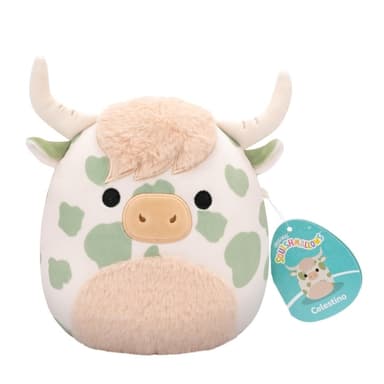 Squishmallows 19 cm P20 Plysch - Celestino Highland Cow (206077)