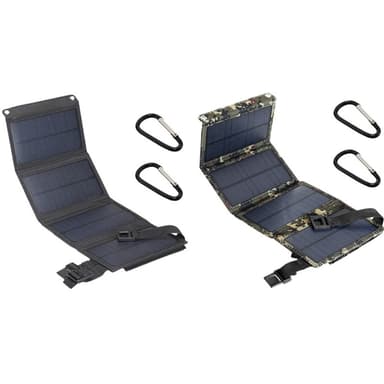 20W Vikbar Solpanel Bärbar Kraftstation Generator USB-laddare