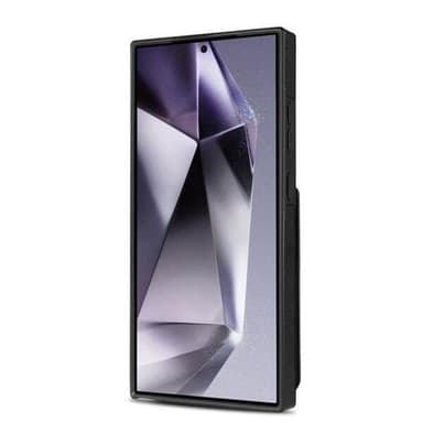 Korthållare och ställ med magnet till Samsung Galaxy S24 Ultra - Svart