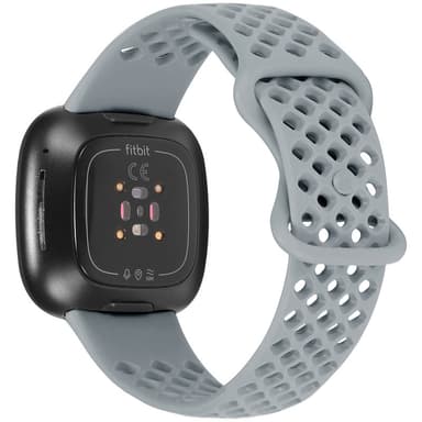 Silikonarmband för Fitbit Versa 3 / Fitbit Sense Grå
