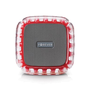 Forever BumpAir BS-700, Vattentät & Stöttålig Bluetooth-Högtalare med RGB-ljus