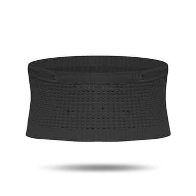 Running Fanny Pack dold ventilerande stickad midjeväska Svart S