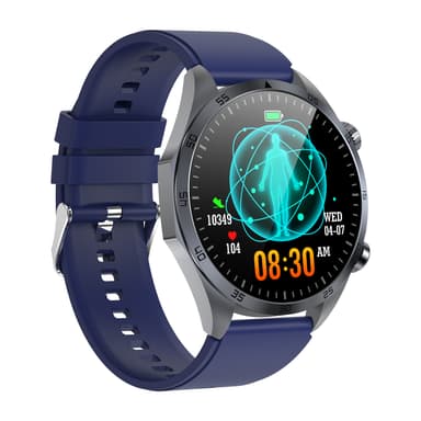 Smartwatch med avancerad hälsoövervakning Blå