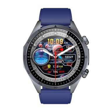 Smartwatch med avancerad hälsoövervakning Blå