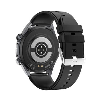 Smartwatch med avancerad hälsoövervakning Svart