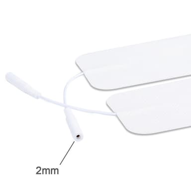 10-pack TENS/EMS-elektrodkuddar - Elektroder till massageinstrument Vi