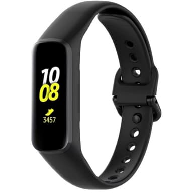 Klockarmband till Samsung Galaxy Fit E SM-R375 Smartwatch Svart