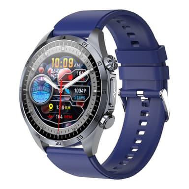 Smartwatch med avancerad hälsoövervakning Blå