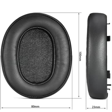 Huvudband och Öronkuddar Skydd för Sony INZONE H5 Svart
