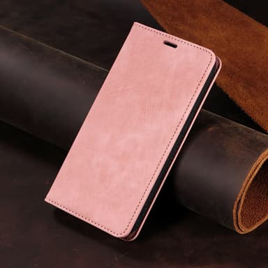 Magnetisk Läderfodral för Google Pixel 8 Pro Rosa